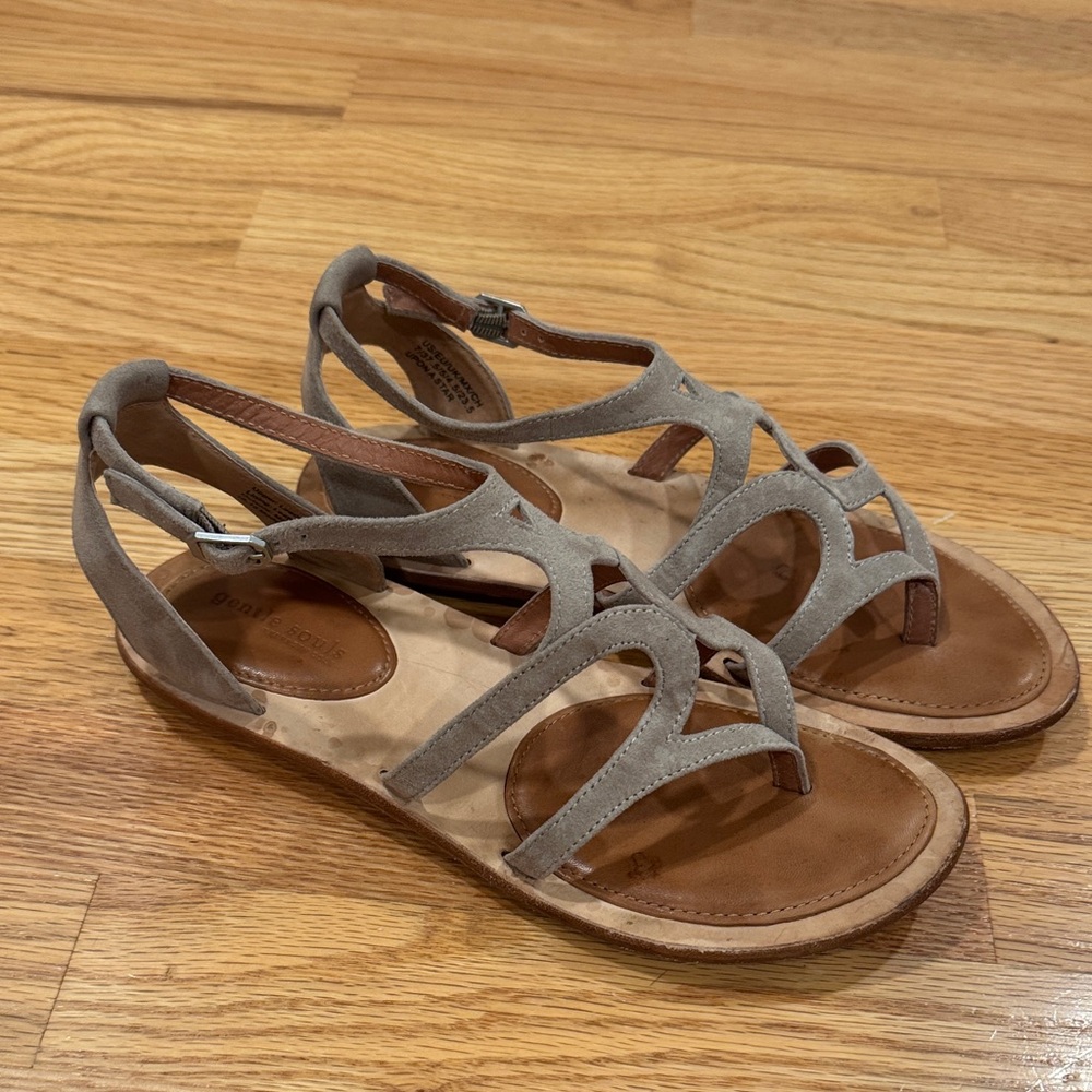 Gentle Souls suede gladiator sandals